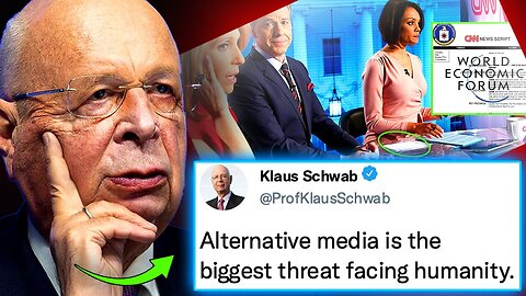 Pedophile Satanist Klaus Schwab Brags WEF Has 'Infiltrated' Every MSM Outlet In The World!