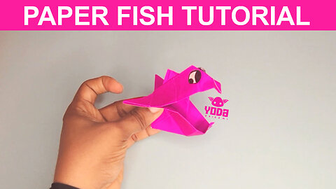 Paper Fish - Easy And Step By Step Tutorial