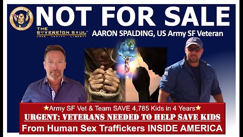 VETERANS WANTED! Do YOU Have What it Takes to RESCUE KIDS FROM Human TRAFFICKERS in America?