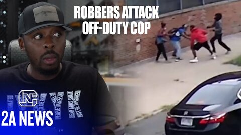 Robbers Attack Off-Duty Cop In New York