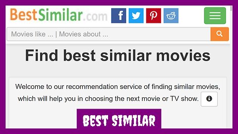 Best Similar – Find Similar Movies and TV Shows [Official Website]