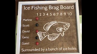 Fishing Brag Board