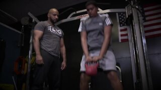 Army veteran combats childhood obesity by creating a gym for youth