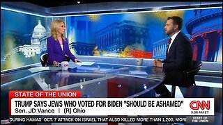 CNN Host Accuses JD Vance and Trump Of Antisemitic Tropes