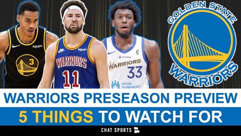 Warriors Preseason: James Wiseman BACK? Jordan Poole Extension, Klay Thompson | What To Watch For