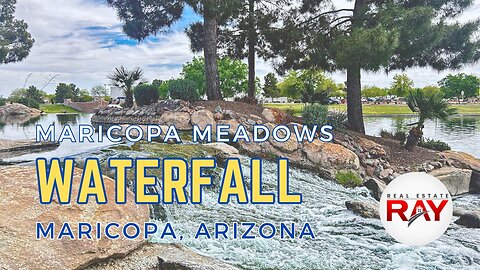 Waterfall Views @ Maricopa Meadows in Maricopa Arizona.