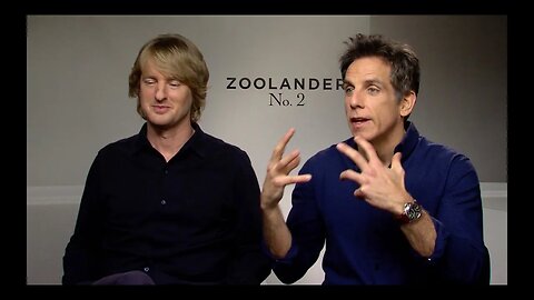 Owen Wilson and Ben Stiller talk narcism, botox, beauty and aging... (Zoolander 2)