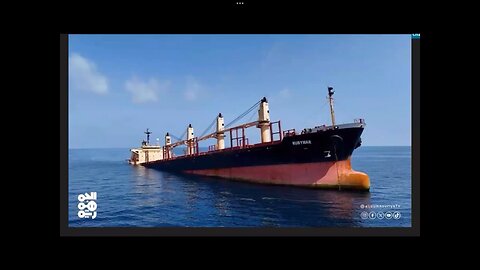 British Ship Rubymar Sinks - Yemen offered to rescue it if aid sent to Gaza. Brits said NO.