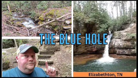 The Blue Hole Waterfall & Swimming Hole - Elizabethton, Tennessee