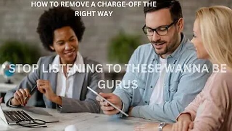 (MUST WATCH) HOW TO REMOVE A CHARGE-OFF!!!!