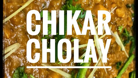 How to cook delicious chikar cholay