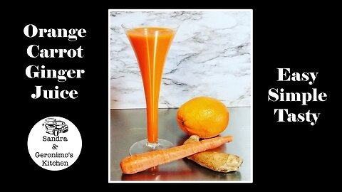 Orange Carrot Ginger Juice