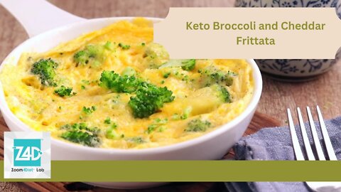 Keto Broccoli and Cheddar Frittata Step by step easy