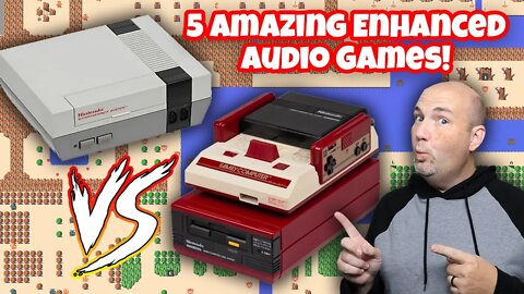 NES VS Famicom Disk System - 5 Import Games with Better Audio!
