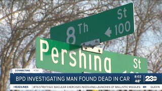 BPD investigating man found dead in a car