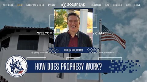 Pastor Rick Brown | How Does Prophesy Work? | Liberty Station Faith Friday