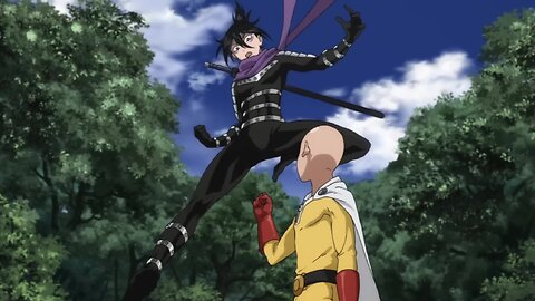 Every Time Saitama Meets His Archenemy Speed-o-Sonic Sonic - Saitama vs. Speed-o-Sonic All Fights