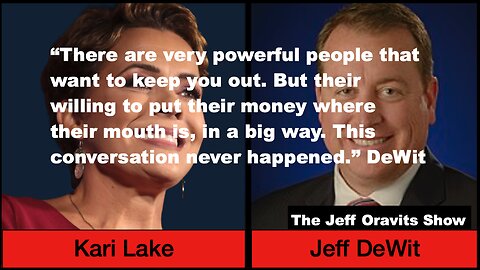 DeWit/Lake audio reveals how corrupt & dangerous U.S. politics has become.