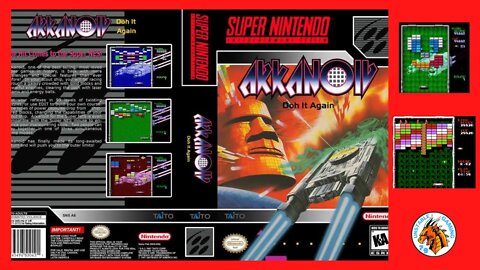 Arkanoid Doh It Again - Gameplay On The Super Nintendo
