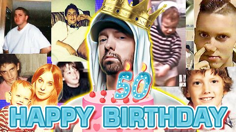 Eminem Celebrates "50th" Birthday (Tribute) , 50 Cent , fans & Internet React