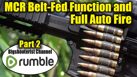 FightLite MCR Belt Feed Black Rifle Part 2 - The Mechanics