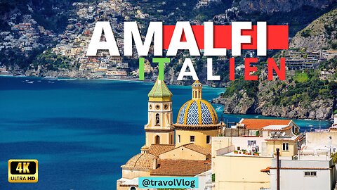 🌊🇮🇹 Amalfi Coast Magic: Stunning Drone Footage of Cetara, Furore, and Praiano in 4K UHD! 🌄🌅