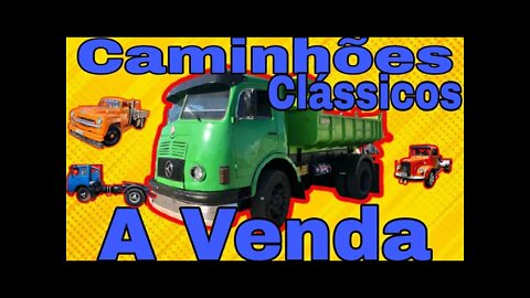 Ep.19 🚚 Caminhões Clássicos à Venda 📉 QRA Oliveira