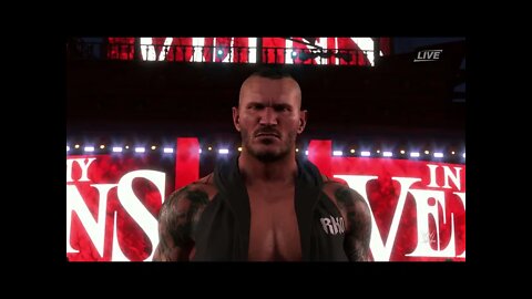 WWE 2K22 Undertaker vs Randy Orton Wrestlemania