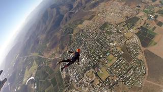 Skydiver Forced To Cut Off Parachute After Scary Malfunction
