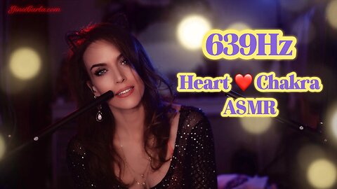 ASMR Gina Carla ❤️ Calm Your Heart With Me! 🥰 Heart Chakra Meditation!