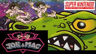 Start to Finish: 'Joe & Mac' gameplay for Super Nintendo - Retro Game Clipping
