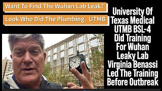 Want To Find The Wuhan Leak? Start With The Plumber?