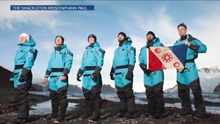 World's first antarctic row underway