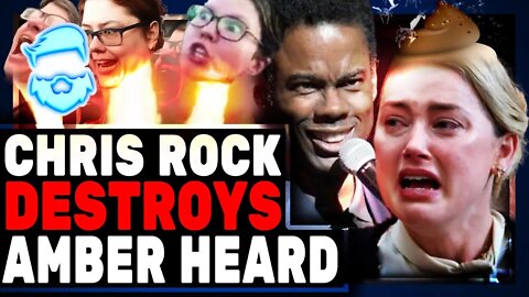 Chris Rock ROASTS Amber Heard & Hollywood Turns Their Back On Her!