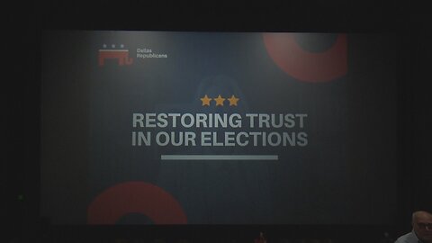 RESTORING TRUST IN OUR ELECTIONS