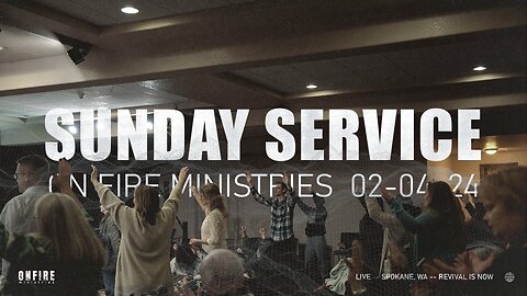 Sunday Febuary 4th LIVE Service On Fire Ministires