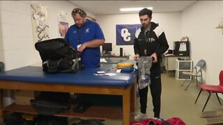 High school athletic trainers help wounded student following shooting