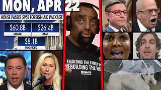 Ukraine; Letitia; Dog Umbrella; Self-Immolation; Mike Johnson; Trophy Husband | JLP SHOW (4/22/24)