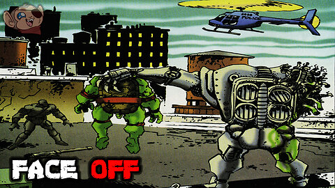 Chaos in the City as the Turtles Face Off Against Robot Stockman