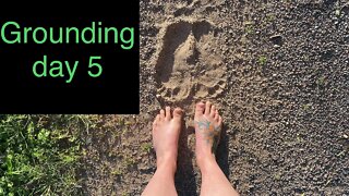 Grounding day 5 - toes in the sand