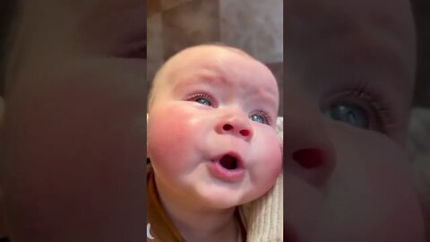 I could watch this on repeat forever. #babiesoftiktok #babygirl #trending #mrbeast #carryminati