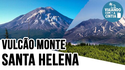 Vulcão Monte Santa Helena - 1980 - Viajando com a Cintia