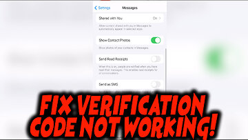 How to Fix Not Receiving Verification Codes