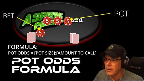 POKER POT ODDS FORMULA EXPLAINED