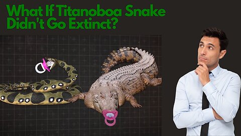 What If Titanoboa Snake Didn't Go Extinct?