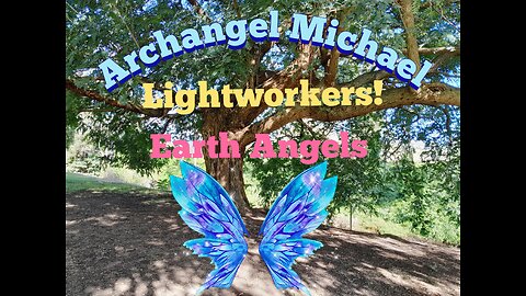 🙏🪷✨️A message for Earth Angels & Lightworkers 🙏🪷✨️ With Archangel Michael Out in Nature 🌳🍃🙏🩵