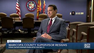 Maricopa County Supervisor resigns
