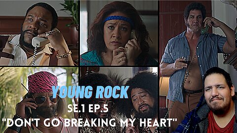 Young Rock - Don't Go Breaking My Heart | Se.1 Ep.5 | Reaction