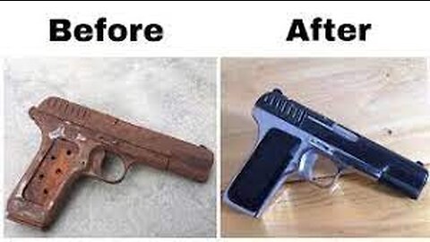rusty gun restoration @restorationthing