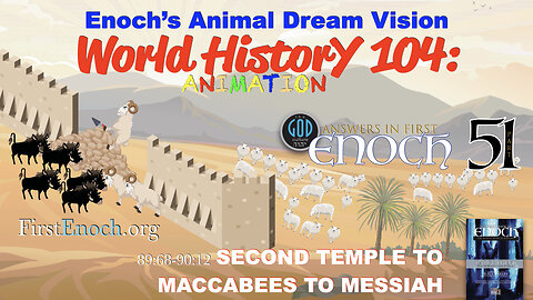 Enoch's Animal Dream Vision 104 Animation. Answers In First Enoch Part 51